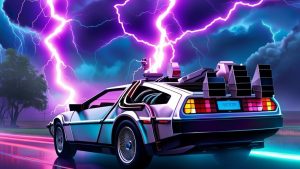 Geleceğe Dönüş 1 filminde kahramanlar kendi zamanlarına dönmek için gerekli enerjiyi nereden temin etmiştir?