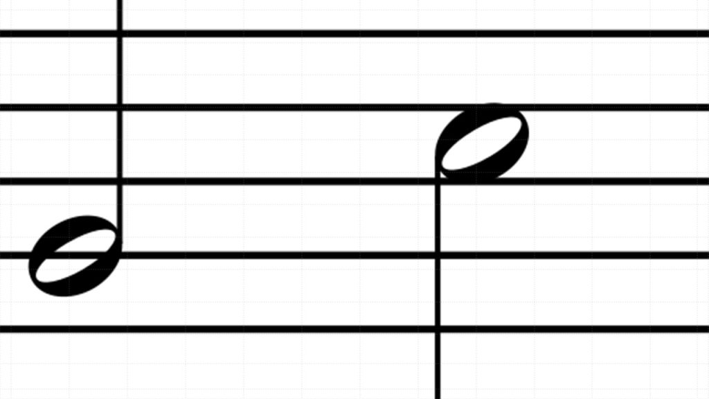Müzikte içi boş ve saplı nota biçimine ne ad verilir?