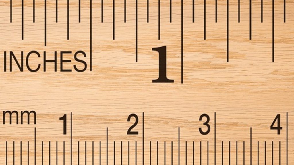 Uzunluğu 2,54 cm olan İngiliz uzunluk ölçü birimi, parmak, pus