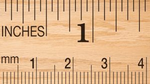 Uzunluğu 2,54 cm olan İngiliz uzunluk ölçü birimi, parmak, pus