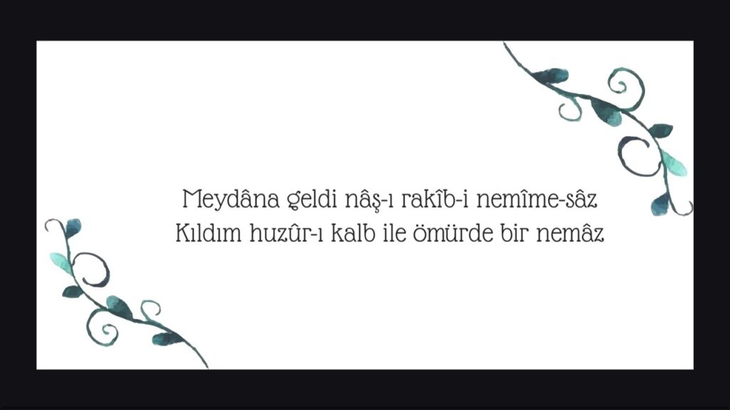 Anlam bakımından birbirine bağlı iki dizeden oluşmuş şiir parçasına ne ad verilir?