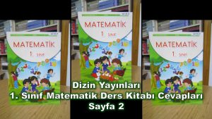 1. Sınıf Matematik Ders Kitabı Cevapları Dizin Yayınları Sayfa 2