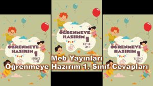 Öğrenmeye Hazırım 1. Sınıf Cevapları Meb Yayınları