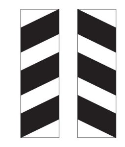 Kara yolunun sağ ve soluna konan şekildeki trafik işaretleri sürücülere aşağıdakilerden hangisine yaklaşıldığını bildirir?