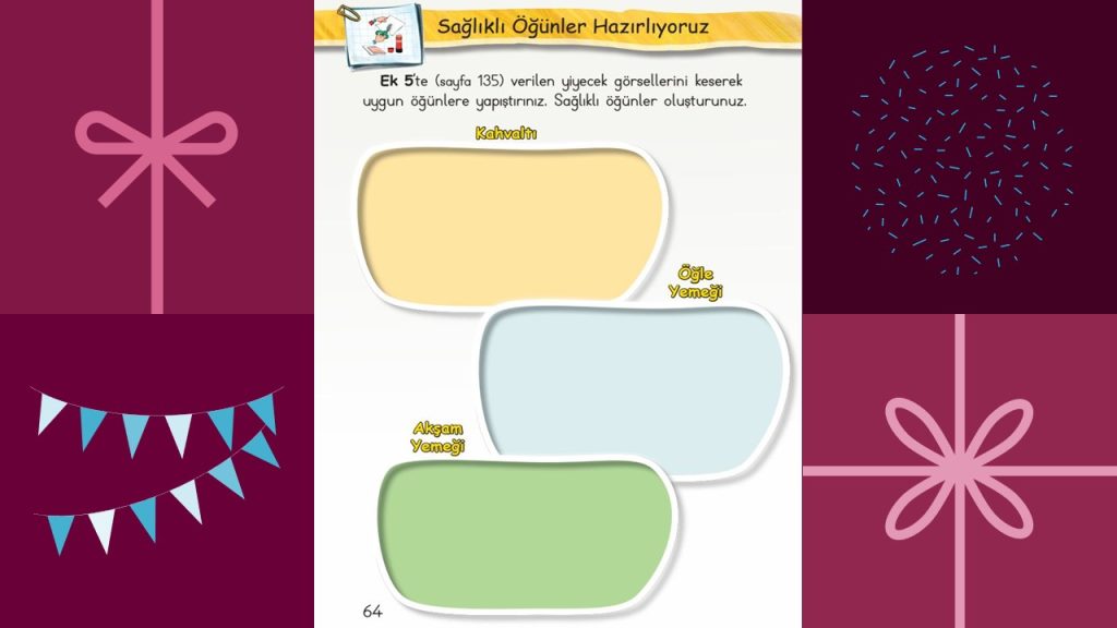 1. Sınıf Hayat Bilgisi Çalışma Kitabı Cevapları Meb Yayınları Sayfa 64