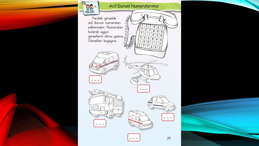 1. Sınıf Hayat Bilgisi Çalışma Kitabı Cevapları Meb Yayınları Sayfa 77