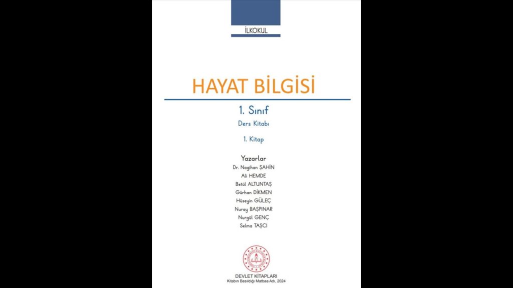 1. Sınıf Hayat Bilgisi Ders Kitabı 1. Kitap Cevapları Meb Yayınları Sayfa 1