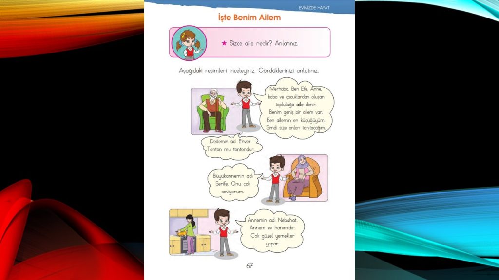 1. Sınıf Hayat Bilgisi Ders Kitabı Cevapları İhsan Yayınları Sayfa 67