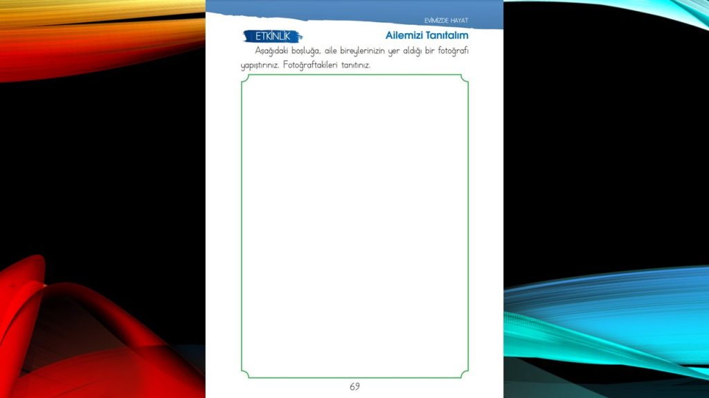 1. Sınıf Hayat Bilgisi Ders Kitabı Cevapları İhsan Yayınları Sayfa 69