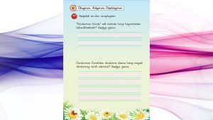 1. Sınıf Tohum Okuma ve Yazma Çalışma Yaprakları 2. Kitapçık Cevapları Meb Yayınları Sayfa 15