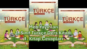 1. Sınıf Türkçe Ders Kitabı 1. Kitap Cevapları Meb Yayınları