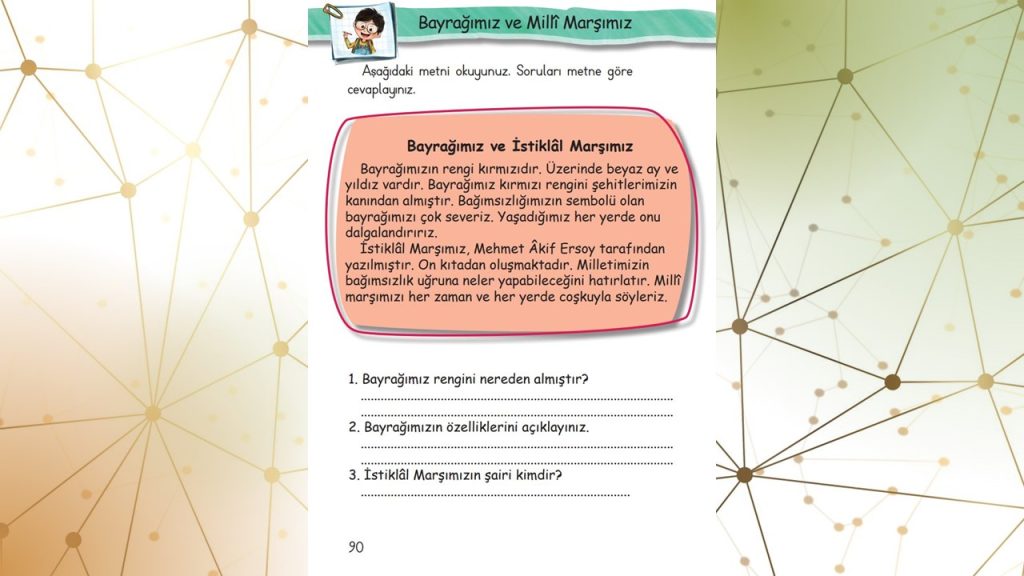 1. Sınıf Hayat Bilgisi Çalışma Kitabı Cevapları Meb Yayınları Sayfa 90