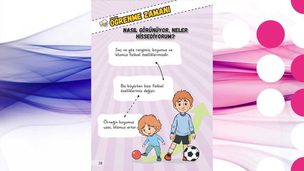 1. Sınıf Hayat Bilgisi Ders Kitabı 1. Kitap Cevapları Meb Yayınları Sayfa 38