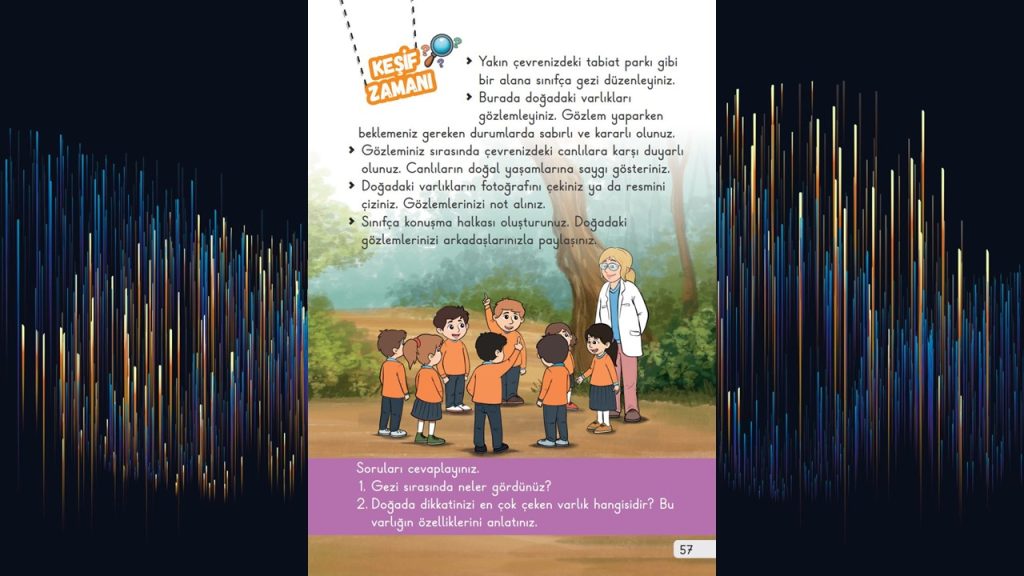 1. Sınıf Hayat Bilgisi Ders Kitabı 2. Kitap Cevapları Meb Yayınları Sayfa 57