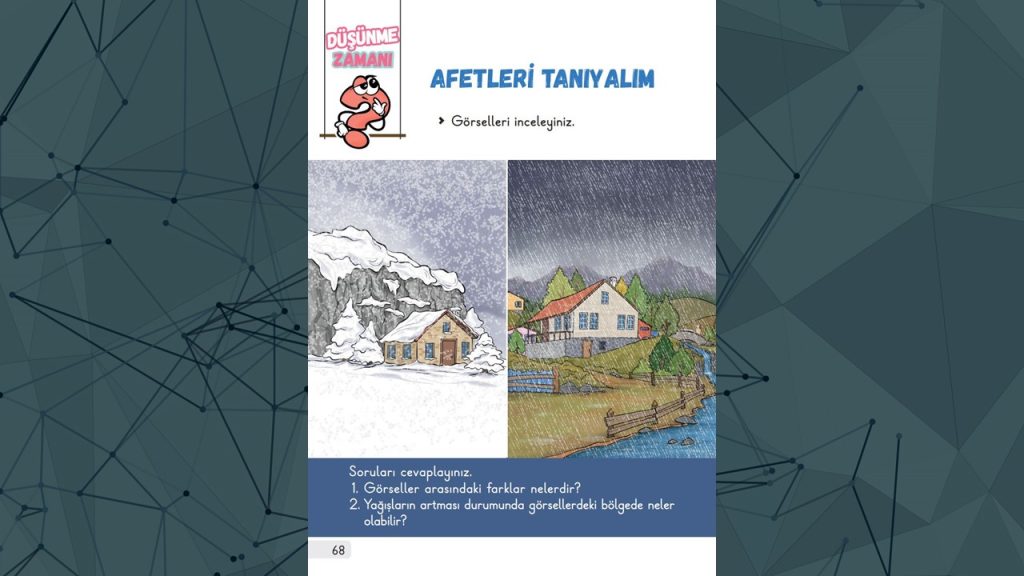1. Sınıf Hayat Bilgisi Ders Kitabı 2. Kitap Cevapları Meb Yayınları Sayfa 68