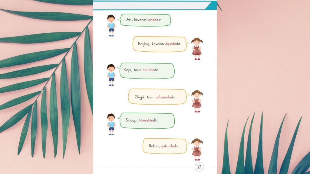 1. Sınıf Matematik Ders Kitabı 1. Kitap Cevapları Meb Yayınları Sayfa 21