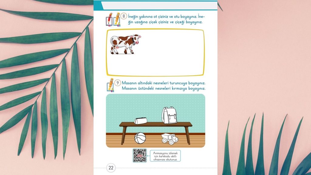 1. Sınıf Matematik Ders Kitabı 1. Kitap Cevapları Meb Yayınları Sayfa 22