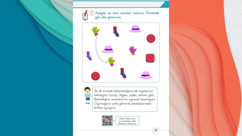 1. Sınıf Matematik Ders Kitabı 1. Kitap Cevapları Meb Yayınları Sayfa 37