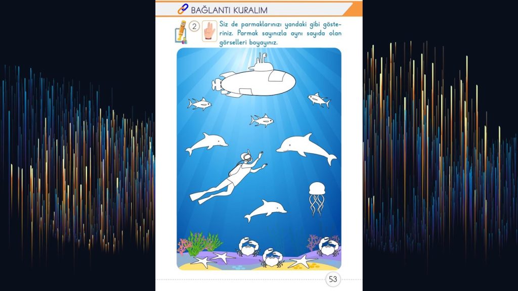 1. Sınıf Matematik Ders Kitabı 1. Kitap Cevapları Meb Yayınları Sayfa 53