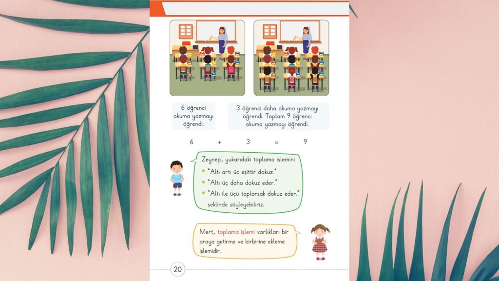 1. Sınıf Matematik Ders Kitabı 2. Kitap Cevapları Meb Yayınları Sayfa 20
