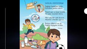 Şiire göre çocuk sağlıklı olmak için neler yapıyor?