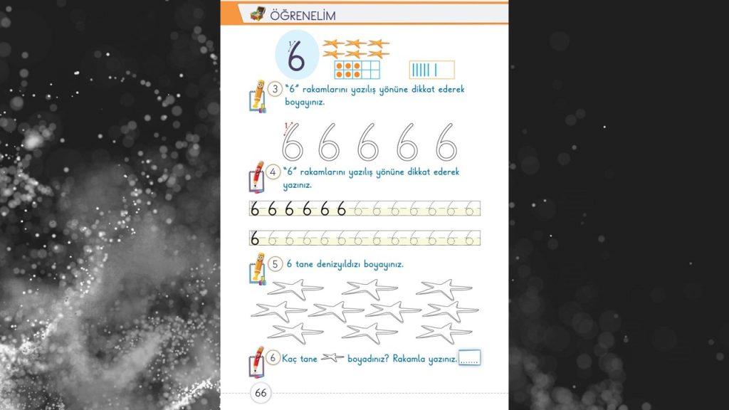1. Sınıf Matematik Ders Kitabı 1. Kitap Cevapları Meb Yayınları Sayfa 66