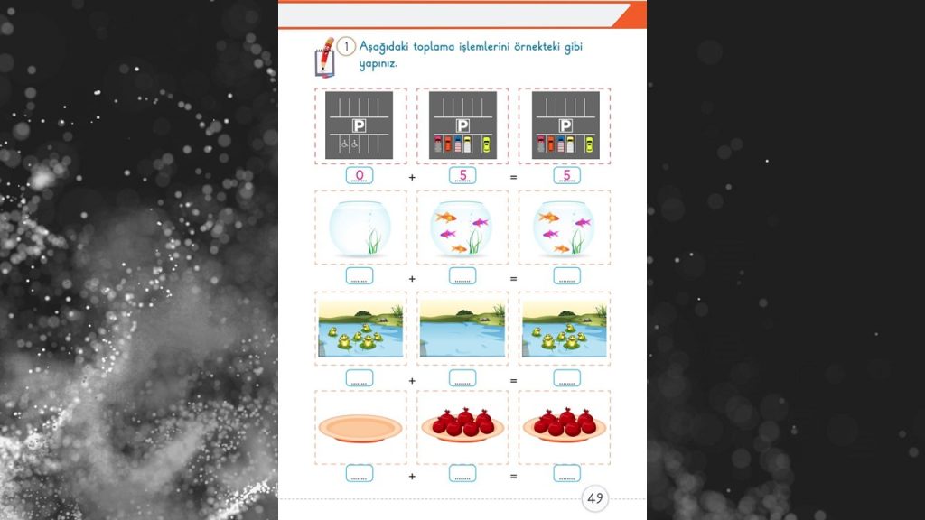 1. Sınıf Matematik Ders Kitabı 2. Kitap Cevapları Meb Yayınları Sayfa 49