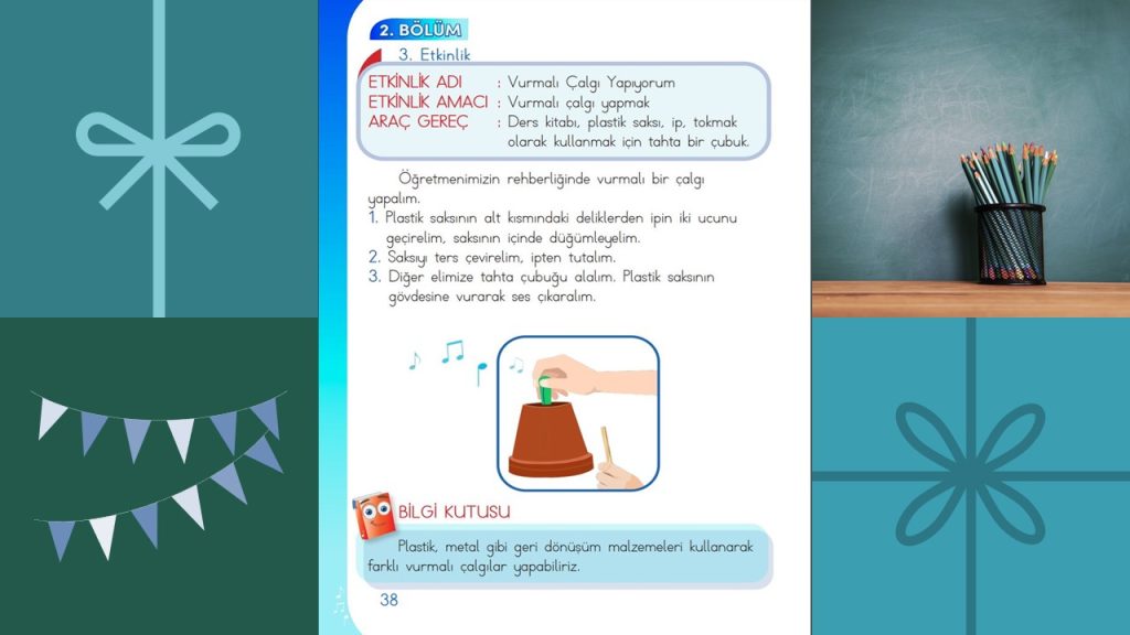 1. Sınıf Müzik Ders Kitabı Cevapları Meb Yayınları Sayfa 38