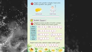 1. Sınıf Tohum Okuma ve Yazma Çalışma Yaprakları 2. Kitapçık Cevapları Meb Yayınları Sayfa 23