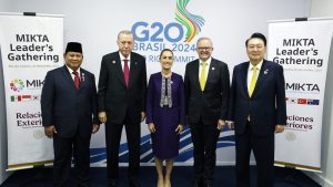 Cumhurbaşkanımız Recep Tayyip Erdoğan, MIKTA Liderleriyle G20 Zirvesi’nde Bir Araya Geldi
