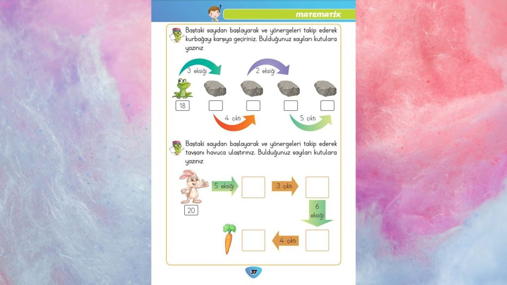 Öğrenmeye Hazırım 1. Sınıf Cevapları Meb Yayınları Sayfa 37