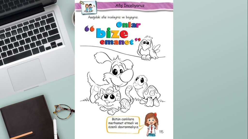 1. Sınıf Hayat Bilgisi Çalışma Kitabı Cevapları Meb Yayınları Sayfa 115