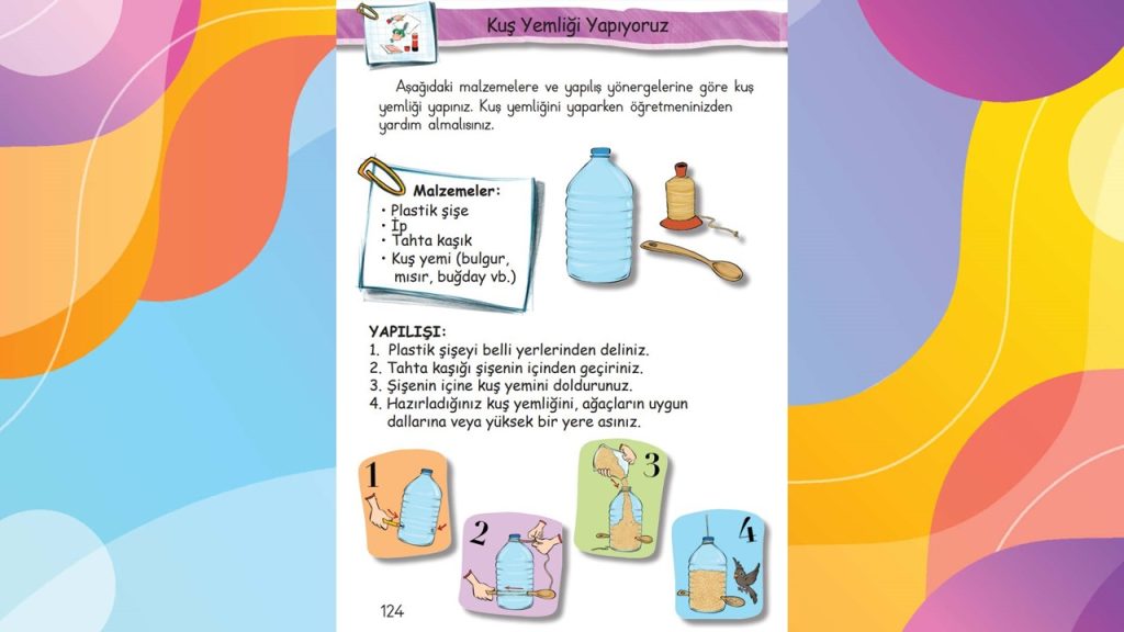 1. Sınıf Hayat Bilgisi Çalışma Kitabı Cevapları Meb Yayınları Sayfa 124
