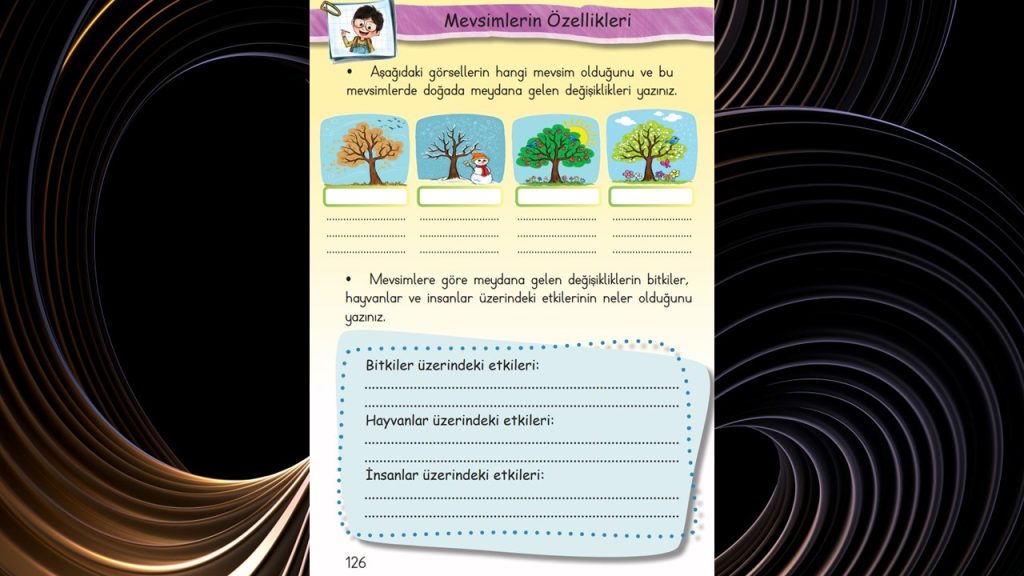1. Sınıf Hayat Bilgisi Çalışma Kitabı Cevapları Meb Yayınları Sayfa 126