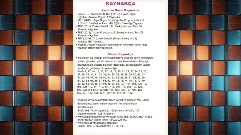 1. Sınıf Hayat Bilgisi Çalışma Kitabı Cevapları Meb Yayınları Sayfa 159