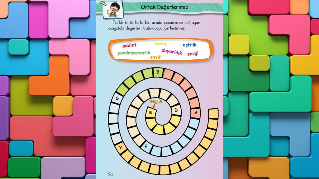 1. Sınıf Hayat Bilgisi Çalışma Kitabı Cevapları Meb Yayınları Sayfa 96