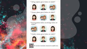 1. Sınıf Hayat Bilgisi Ders Kitabı 1. Kitap Cevapları Meb Yayınları Sayfa 107