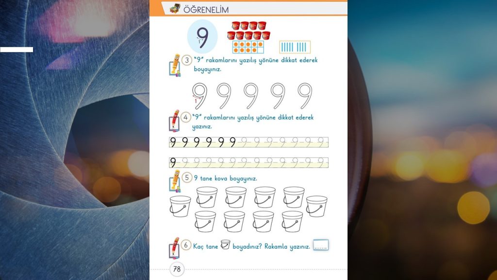 1. Sınıf Matematik Ders Kitabı 1. Kitap Cevapları Meb Yayınları Sayfa 78