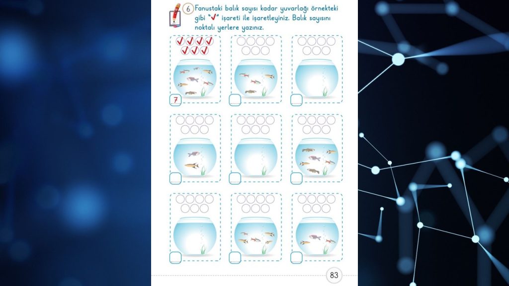 1. Sınıf Matematik Ders Kitabı 1. Kitap Cevapları Meb Yayınları Sayfa 83