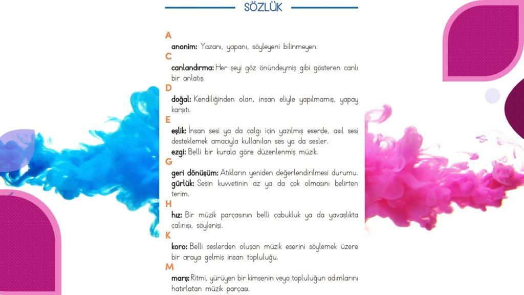 1. Sınıf Müzik Ders Kitabı Cevapları Meb Yayınları Sayfa 76