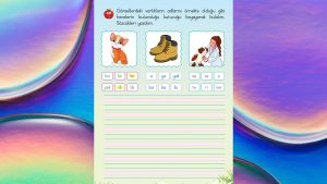 1. Sınıf Tohum Okuma ve Yazma Çalışma Yaprakları 3. Kitapçık Cevapları Meb Yayınları Sayfa 36