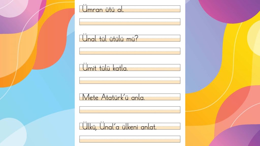 1. Sınıf Türkçe İlk Okuma Yazma Kitabı 2. Kitap Cevapları Meb Yayınları Sayfa 20