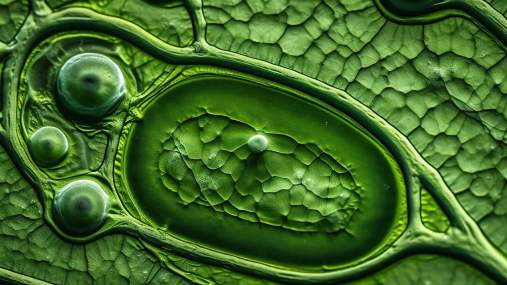 Chloroplasts absorb energy from what?