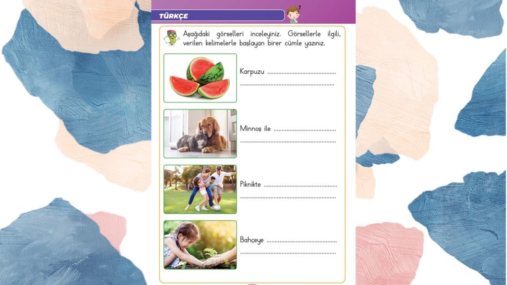 Öğrenmeye Hazırım 1. Sınıf Cevapları Meb Yayınları Sayfa 72