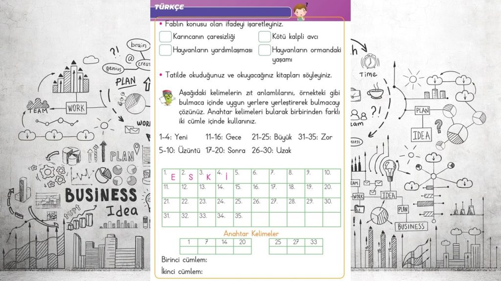 Öğrenmeye Hazırım 1. Sınıf Cevapları Meb Yayınları Sayfa 82