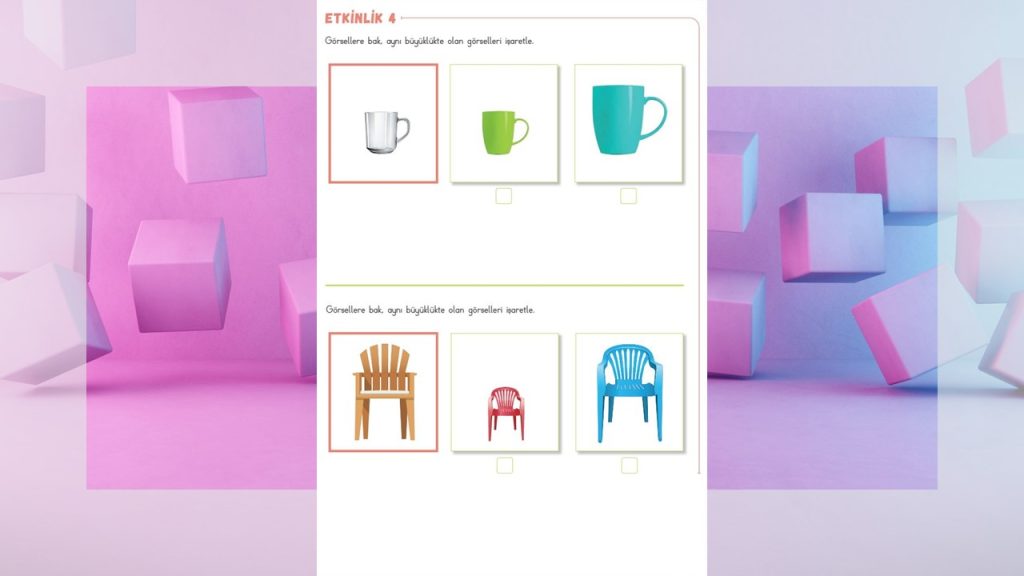 Özel Öğrenciler İçin Uyarlanmış Etkinlikler (UYET) Matematiğe Hazırlık 1. Cilt Cevapları Sayfa 20