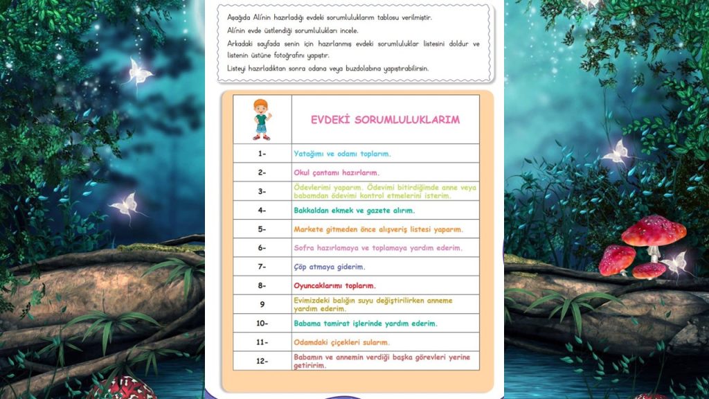 Özel Öğrenciler İçin Uyarlanmış Etkinlikler (UYET) Hayat Bilgisi 2. Cilt Cevapları Meb Yayınları Sayfa 51