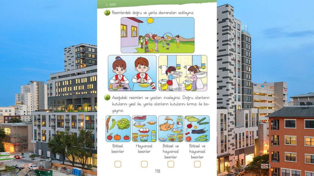 1. Sınıf Hayat Bilgisi Ders Kitabı Cevapları İhsan Yayınları Sayfa 118