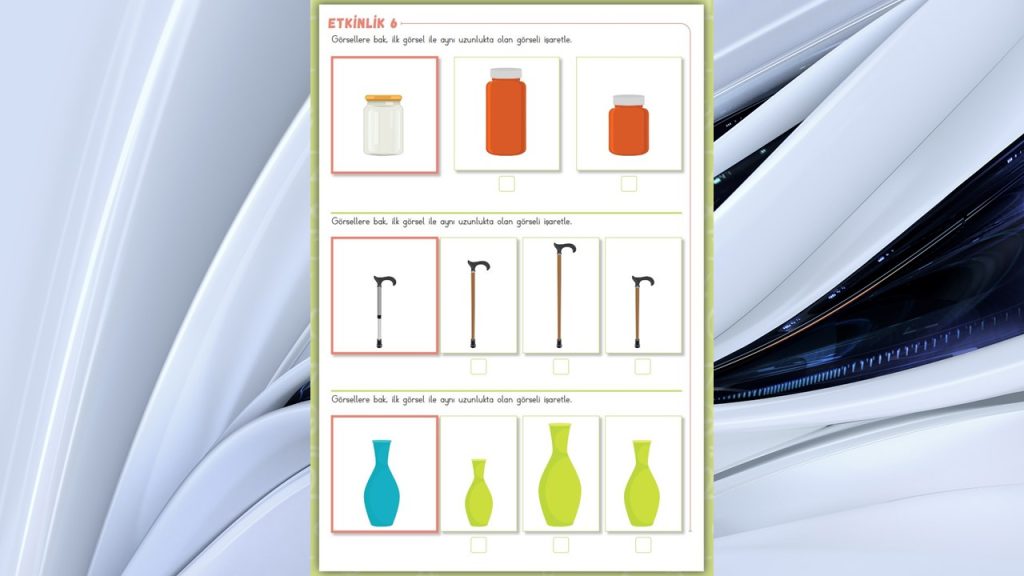 Özel Öğrenciler İçin Uyarlanmış Etkinlikler (UYET) Matematiğe Hazırlık 1. Cilt Cevapları Sayfa 32