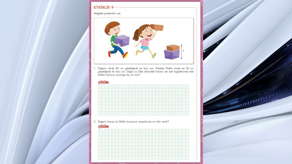 Özel Öğrenciler İçin Uyarlanmış Etkinlikler (UYET) Ölçme 5. Cilt Cevapları Sayfa 33